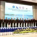 PEA ร่วมมือภาคีเครือข่าย ลงนาม MOU 4 หน่วยงาน "โครงการทางพิเศษเชื่อมเกาะสมุย" เพื่อเพิ่มประสิทธิภาพการให้บริการระบบไฟฟ้า