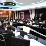 ผู้ว่าการ PEA นำทีมผู้บริหารวางแผนการฟื้นฟูระบบไฟฟ้าในครัวเรือน