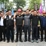 PEA ร่วมแถลงข่าวโครงการ “ฟื้นฟู ซ่อมแซมระบบไฟฟ้า แสงสว่าง และตรวจสอบความเสียหายบ้านเรือน ภาคใต้” 