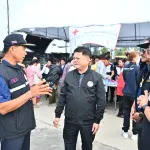 PEA ให้การต้อนรับอธิบดีกรมการปกครอง ตรวจเยี่ยมศูนย์พักพิงผู้อพยพ พื้นที่จังหวัดบุรีรัมย์