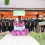 ผู้ว่าการ PEA ลงพื้นที่ตรวจเยี่ยมให้กำลังใจพนักงาน ลูกจ้างพร้อมมอบถุงยังชีพ น้ำดื่มและผ้าห่มในพื้นที่จังหวัดศรีสะเกษ