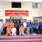 ผู้ว่าการ PEA ลงพื้นที่ตรวจเยี่ยมให้กำลังใจพนักงาน ลูกจ้างพร้อมมอบถุงยังชีพ น้ำดื่มและผ้าห่มในพื้นที่จังหวัดศรีสะเกษ