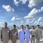 PEA ร่วมเฝ้าฯ รับและส่งเสด็จพระบาทสมเด็จพระเจ้าอยู่หัว และสมเด็จพระนางเจ้าฯ พระบรมราชินี ในพิธีเปิดสะพานมิตรภาพไทย–ลาว แห่งที่ 5 จังหวัดบึงกาฬ