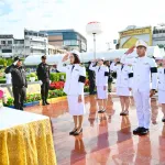 PEA ร่วมพิธีวางพานพุ่มดอกไม้ถวายราชสักการะพระบรมราชานุสาวรีย์สมเด็จพระเจ้าตากสินมหาราช เนื่องในวันสมเด็จพระเจ้าตากสินมหาราช พุทธศักราช 2568