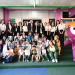 คณะแม่บ้านและครอบครัว กฟภ. มอบสื่อการเรียนรู้และของเล่นเสริมสร้างพัฒนาการเด็ก