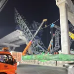 PEA ร่วมสนับสนุนภารกิจรื้อถอนเครนถล่ม โครงการทางหลวงพิเศษ M82