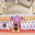 PEA เฝ้าทูลละอองพระบาทรับเสด็จฯ สมเด็จพระกนิษฐาธิราชเจ้า กรมสมเด็จพระเทพรัตนราชสุดาฯ สยามบรมราชกุมารี ทรงปฏิบัติพระราชกรณียกิจสำคัญ จังหวัดกาญจนบุรี