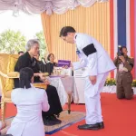 PEA เฝ้าทูลละอองพระบาทรับเสด็จฯ สมเด็จพระกนิษฐาธิราชเจ้า กรมสมเด็จพระเทพรัตนราชสุดาฯ สยามบรมราชกุมารี ทรงปฏิบัติพระราชกรณียกิจสำคัญ จังหวัดกาญจนบุรี