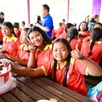 PEA ปรับปรุงระบบไฟฟ้าภายในอาคาร พร้อมมอบอุปกรณ์การเรียนแก่โรงเรียนบ้านนาใหม่ 1 จังหวัดกาญจนบุรี