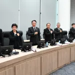 ประธานกรรมการ กฟภ. มอบนโยบายด้านการต่อต้านการทุจริต พร้อมแสดงสัญลักษณ์การต่อต้านการทุจริต