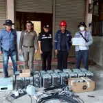 PEA สนธิกำลังตำรวจบุกทลายเหมืองบิทคอยน์เถื่อน ในพื้นที่นครชัยบุรินทร์