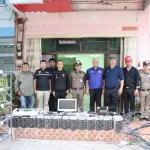 PEA ร่วมกับ สภ. เมืองนครสวรรค์ ปฏิบัติการบุกทลายเหมืองบิตคอยน์เถื่อน เมืองนครสวรรค์