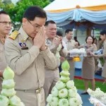 PEA ร่วมพิธีบวงสรวงอัญเชิญพระพุทธมหานวนาคปฏิมากรประดิษฐาน ณ หอพระนาคปรก