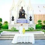PEA ร่วมพิธีวางพานพุ่มถวายราชสักการะพระบรมราชานุสาวรีย์พระบาทสมเด็จพระนั่งเกล้าเจ้าอยู่หัว พระมหาเจษฎาราชเจ้า เนื่องในโอกาสวันคล้ายวันพระราชสมภพ