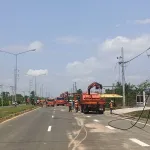 PEA เร่งฟื้นฟูระบบจำหน่ายไฟฟ้า อ.ท่าตูม จ.สุรินทร์ หลังพายุฤดูร้อนพัดถล่ม