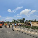 PEA เร่งฟื้นฟูระบบจำหน่ายไฟฟ้า อ.ท่าตูม จ.สุรินทร์ หลังพายุฤดูร้อนพัดถล่ม