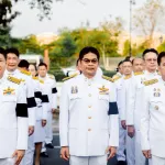 PEA ร่วมวางพานพุ่มถวายสักการะ เนื่องในโอกาสวันคล้ายวันสถาปนากระทรวงมหาดไทย ครบรอบ 134 ปี