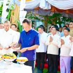 PEA ร่วมพิธีบวงสรวงสมโภชพระพุทธมหานวนาคปฏิมากร