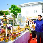 PEA ร่วมพิธีบวงสรวงสมโภชพระพุทธมหานวนาคปฏิมากร