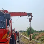 PEA เร่งฟื้นฟูระบบไฟฟ้าอำเภอศีขรภูมิ หลังพายุฤดูร้อน จ่ายไฟคืนครบ 100%