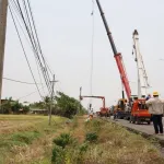 PEA เร่งฟื้นฟูระบบไฟฟ้าอำเภอศีขรภูมิ หลังพายุฤดูร้อน จ่ายไฟคืนครบ 100%