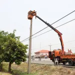 PEA เร่งฟื้นฟูระบบไฟฟ้าอำเภอศีขรภูมิ หลังพายุฤดูร้อน จ่ายไฟคืนครบ 100%