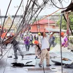 PEA เร่งกู้คืนระบบจำหน่ายไฟฟ้า หลังพายุฤดูร้อนพัดถล่มพื้นที่จังหวัดลพบุรี จ่ายไฟคืนครบ 100%