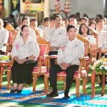 PEA ส่งมอบโครงการ PEA LED เพื่อแหล่งท่องเที่ยวเชิงวัฒนธรรมไทย วัดพระธาตุเรืองรอง จังหวัดศรีสะเกษ