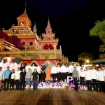PEA ส่งมอบโครงการ PEA LED เพื่อแหล่งท่องเที่ยวเชิงวัฒนธรรมไทย วัดพระธาตุเรืองรอง จังหวัดศรีสะเกษ