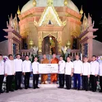 PEA ส่งมอบโครงการ PEA LED เพื่อแหล่งท่องเที่ยวเชิงวัฒนธรรมไทย วัดเจริญสมณกิจ จังหวัดภูเก็ต