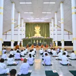PEA รวมใจสืบทอดวิถีพุทธ จัดกิจกรรมเวียนเทียนวันวิสาขบูชา ณ สำนักปฏิบัติธรรมแสงธรรมส่องชีวิต จ.นครราชสีมา