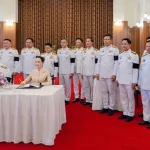 PEA ร่วมถวายแจกันดอกไม้และลงนามถวายพระพร เนื่องในโอกาสพระราชพิธีมหามงคล เฉลิมพระชนมพรรษา สมเด็จพระนางเจ้าฯ พระบรมราชินี