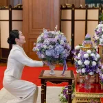 ประธานคณะแม่บ้านและครอบครัว กฟภ. ร่วมถวายแจกันดอกไม้และลงนามถวายพระพร เนื่องในโอกาสพระราชพิธีมหามงคลเฉลิมพระชนมพรรษา สมเด็จพระนางเจ้าฯ พระบรมราชินี