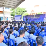 PEA ร่วมต้อนรับ รมช.มหาดไทย ในโอกาสลงพื้นที่มอบนโยบายสำคัญของรัฐบาล ณ อำเภอคง จังหวัดนครราชสีมา