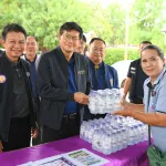 PEA ร่วมต้อนรับ รมช.มหาดไทย ในโอกาสลงพื้นที่ตรวจราชการและเยี่ยมหน่วยบริการสาธารณสุขเคลื่อนที่ อำเภอจักราช และ อำเภอห้วยแถลง จังหวัดนครราชสีมา