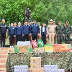 PEA ร่วมต้อนรับ มท.2 ลงพื้นที่ตรวจราชการและติดตามโครงการขยายเขตไฟฟ้าในพื้นที่ชายแดนจังหวัดสุรินทร์
