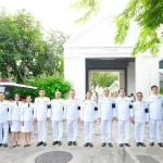 PEA ร่วมเข้าเฝ้าฯ ในพระพิธีธรรมสวดพระอภิธรรมพระศพ สมเด็จพระเจ้าลูกเธอ เจ้าฟ้าพัชรกิติยาภา นเรนทิราเทพยวดี กรมหลวงราชสาริณีสิริพัชร มหาวัชรราชธิดา