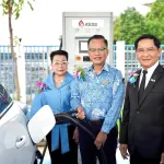 PEA และ กปภ. ร่วมเปิดโครงการจัดการพลังงานไฟฟ้าจากระบบผลิตไฟฟ้าพลังงานแสงอาทิตย์ที่ติดตั้งบนหลังคา
