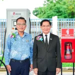 PEA และ กปภ. ร่วมเปิดโครงการจัดการพลังงานไฟฟ้าจากระบบผลิตไฟฟ้าพลังงานแสงอาทิตย์ที่ติดตั้งบนหลังคา