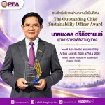รับรางวัล
