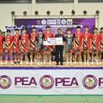 ตบกันสนั่นเมืองมะขามหวาน ปิดการแข่งขันกีฬาวอลเลย์บอลเยาวชน PEA Domestic Power รอบคัดเลือกภาคเหนือ เฟ้นหาตัวแทน เข้าแข่งขันรอบชิงชนะเลิศแห่งประเทศไทย
