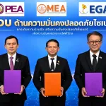 3 การไฟฟ้า ร่วมลงนามบันทึกความเข้าใจว่าด้วยความร่วมมือด้านความมั่นคงปลอดภัยไซเบอร์