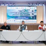 PEA ร่วมกับภาคีเครือข่ายแถลงข่าว เร่งฟื้นฟูระบบไฟฟ้าและสาธารณูปโภคหลังน้ำลด ในพื้นที่การเคหะร่มเกล้าและการเคหะคลองจั่น
