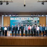 PEA ร่วมกับภาคีเครือข่ายแถลงข่าว เร่งฟื้นฟูระบบไฟฟ้าและสาธารณูปโภคหลังน้ำลด ในพื้นที่การเคหะร่มเกล้าและการเคหะคลองจั่น