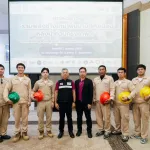 PEA ร่วมกับภาคีเครือข่ายแถลงข่าว เร่งฟื้นฟูระบบไฟฟ้าและสาธารณูปโภคหลังน้ำลด ในพื้นที่การเคหะร่มเกล้าและการเคหะคลองจั่น