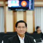 PEA ร่วมประชุมติดตามสถานการณ์อุทกภัย พร้อมรายงานการขยายเขตระบบไฟฟ้าชั่วคราวสำหรับจ่ายไฟให้แก่เครื่องผลักดันน้ำของกรมชลประทานที่สะพานข้ามแม่น้ำหน้าอำเภอบ้านโพธิ์