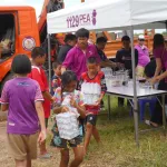 PEA ร่วมสนับสนุนภารกิจช่วยเหลือผู้ประสบอุทกภัย และรายงานสถานการณ์ระบบไฟฟ้า จังหวัดปราจีนบุรี