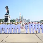PEA ร่วมพิธีวางพวงมาลาถวายบังคมพระบรมราชานุสรณ์พระบาทสมเด็จพระจุลจอมเกล้าเจ้าอยู่หัว
