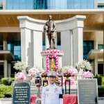 PEA วางพวงมาลาถวายสักการะพระบรมราชานุสาวรีย์ พระบาทสมเด็จพระจุลจอมเกล้าเจ้าอยู่หัว