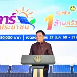 PEA–MEA เปิดตัว “โซลาร์ภาคประชาชน” หนุนติดตั้งโซลาร์ 1 ล้านครัวเรือน ลดภาระค่าไฟฟ้า สนับสนุนพลังงานสะอาด
